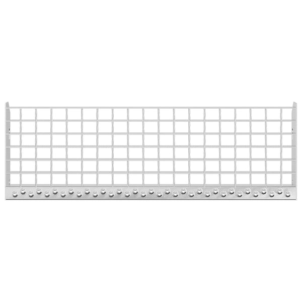 Tran verzinkte Gitterroststufe 70x24x7cm (Stahl)