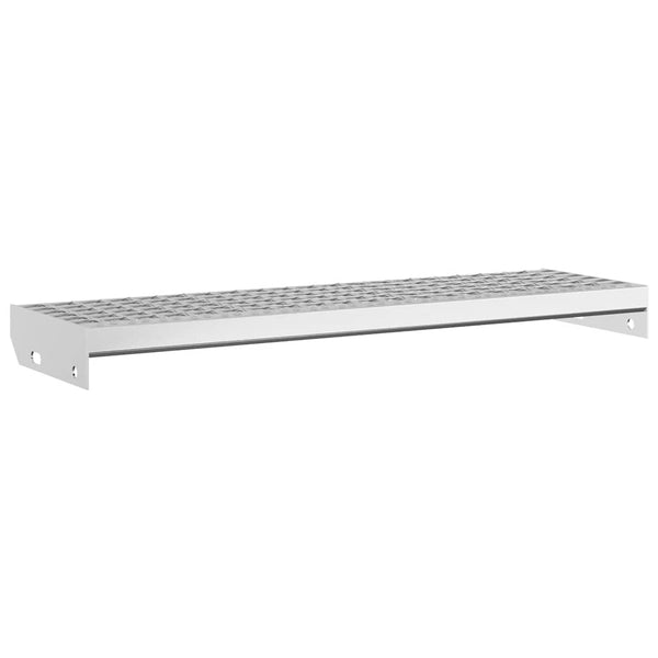 Tran Gitterrosttreppe verzinkt 80x24x7cm (Stahl)
