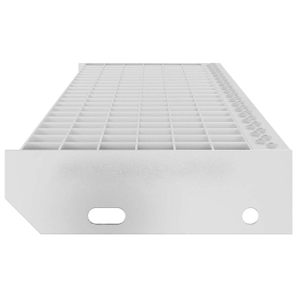 Tran feuerverzinkte Gitterroststufe 100x24x7cm (Stahl)