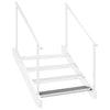 Tran feuerverzinkte Gitterroststufe 100x24x7cm (Stahl)