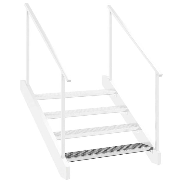 Tran feuerverzinkte Gitterroststufe 100x24x7cm (Stahl)