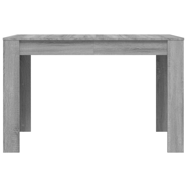 Harmaa ruokapöytä Levon 120x60x76cm (puinen)