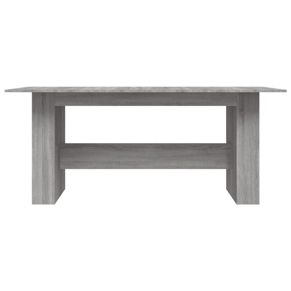 Harmaa ruokapöytä Metha 180x90x76cm (puinen)