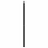 Schwarzes Metallbettkopfteil Slav 135 cm