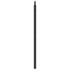 Schwarzes Metallkopfteil Slav 150cm