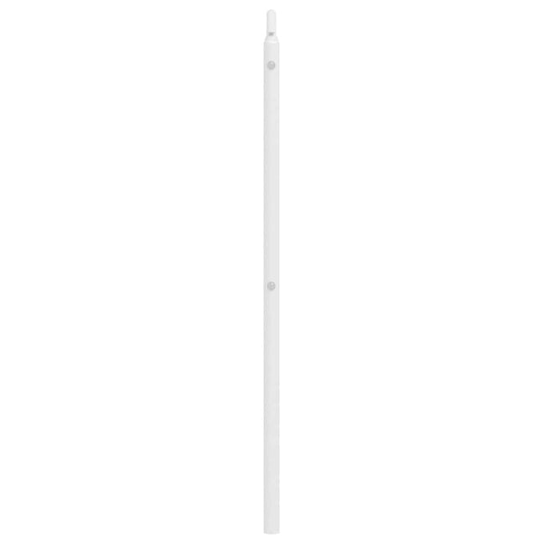 Weißes Metallkopfteil Slav 135cm