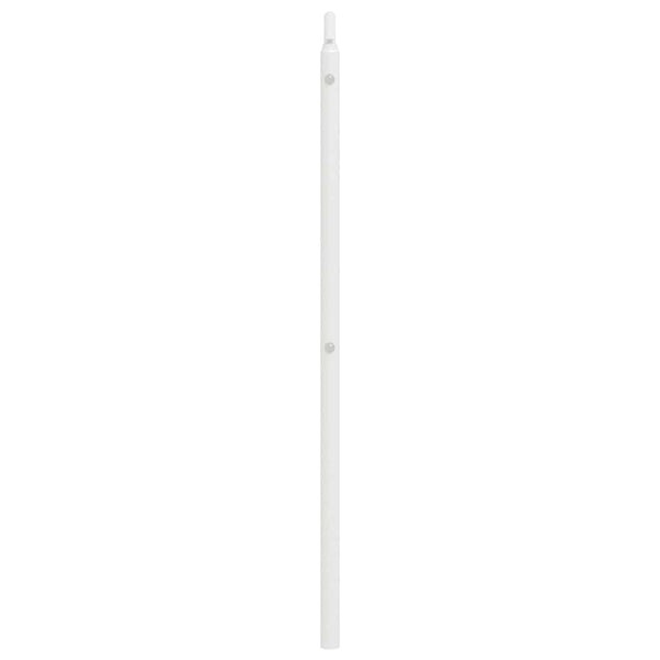 Weißes Bettkopfteil aus Metall Slav 180cm