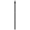 Schwarzes Kopfteil aus Metall Wicentia 150cm