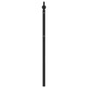 Schwarzes Kopfteil aus Metall Wicentia 193 cm