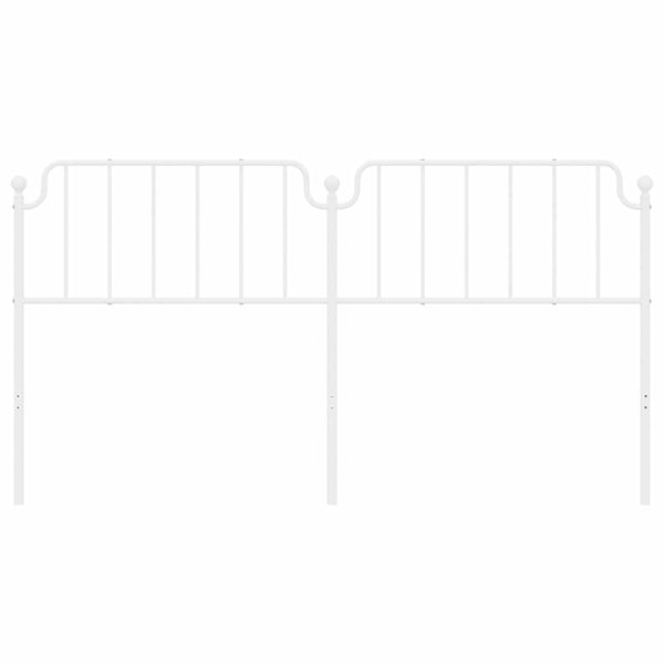 Weißes Metallbettgestell Wicentia 180cm