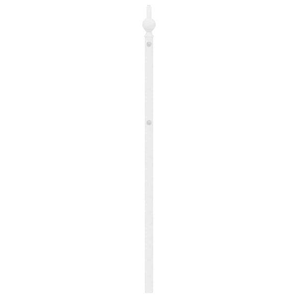 Weißes Metallbettgestell Wicentia 193cm
