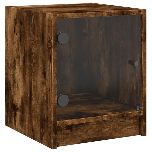 Nachttisch Baruh aus Rauch-Eiche 35x37x42cm (2 Stk.)