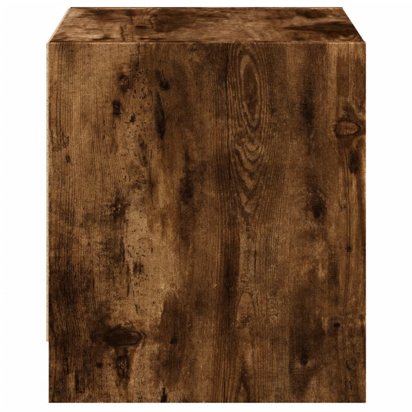 Nachttisch Baruh aus Rauch-Eiche 35x37x42cm (2 Stk.)