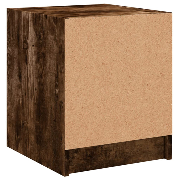 Nachttisch Baruh aus Rauch-Eiche 35x37x42cm (2 Stk.)