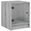 Nachttische Baruh grau 35x37x42cm (2 Stück Sonoma)