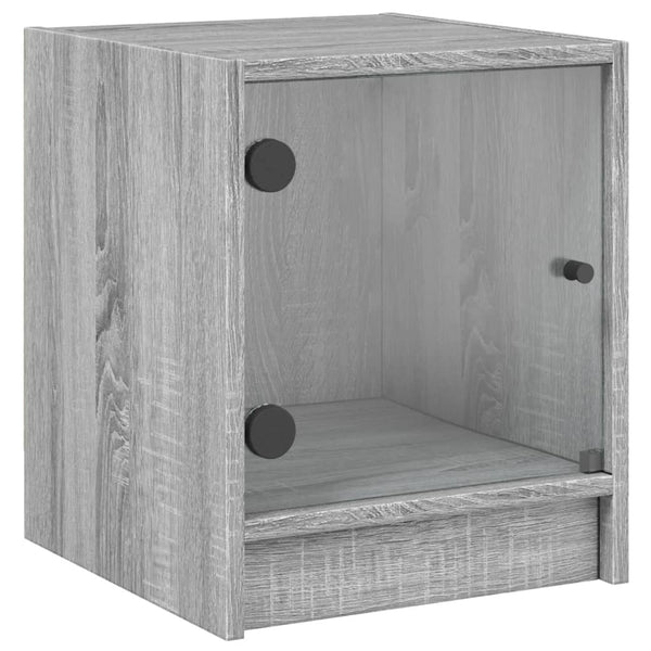 Nachttische Baruh grau 35x37x42cm (2 Stück Sonoma)