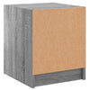Nachttische Baruh grau 35x37x42cm (2 Stück Sonoma)