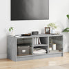 Betoninharmaa tv-taso Faragau 102x37x42cm (lasiovilla)