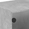 Betoninharmaa tv-taso Faragau 102x37x42cm (lasiovilla)