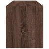 Ruskea tv-taso Faragau 102x37x42cm (lasiovilla tammi)