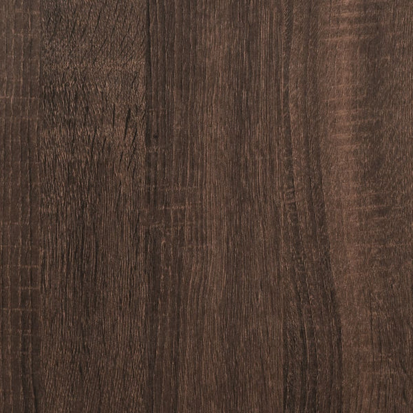 Ruskea tv-taso Faragau 102x37x42cm (lasiovilla tammi)