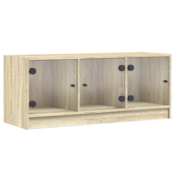 Sonoma-tammi tv-taso Violica 102x37x42cm (lasiovilla)