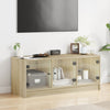 Sonoma-tammi tv-taso Violica 102x37x42cm (lasiovilla)