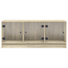 Sonoma-tammi tv-taso Violica 102x37x42cm (lasiovilla)