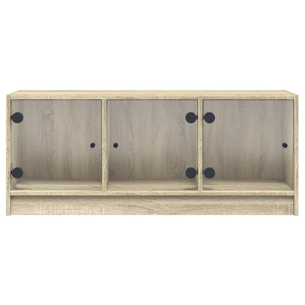 Sonoma-tammi tv-taso Violica 102x37x42cm (lasiovilla)