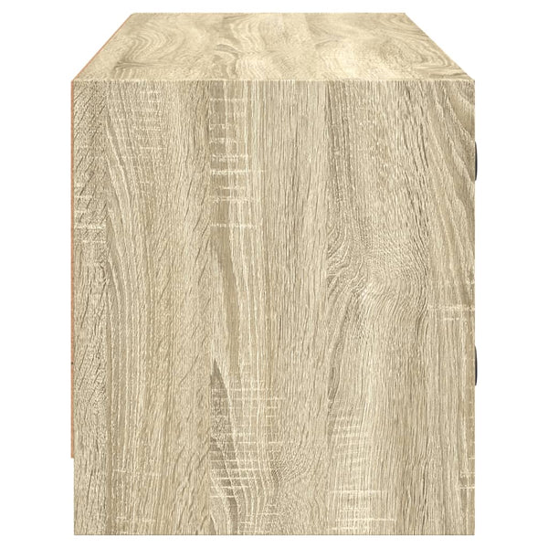 Sonoma-tammi tv-taso Violica 102x37x42cm (lasiovilla)
