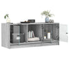 Harmaa tv-taso Violica 102x37x42cm (lasiovilla sonoma)