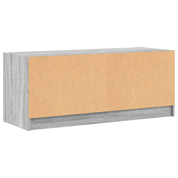 Harmaa tv-taso Violica 102x37x42cm (lasiovilla sonoma)