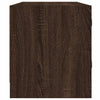 Ruskea tv-taso Violica 102x37x42cm (lasiovilla tammi)