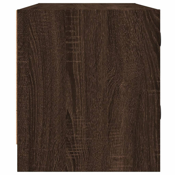 Ruskea tv-taso Violica 102x37x42cm (lasiovilla tammi)