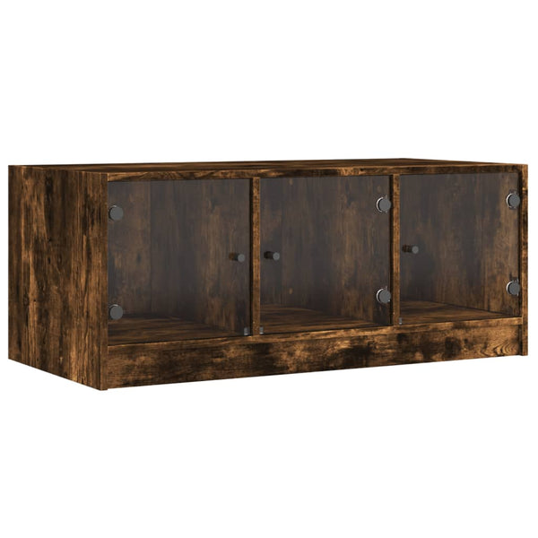 Savutammi sohvapöytä Lura 102x50x42cm (lasiovilla)