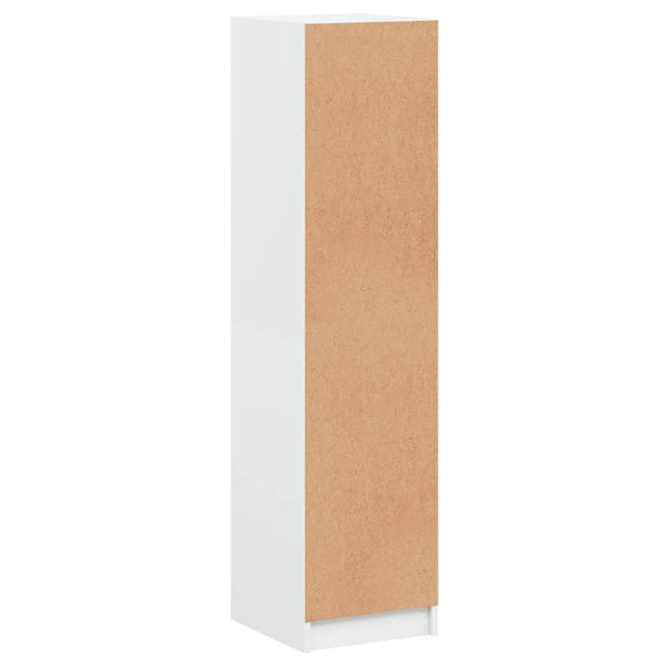 Weißer Schrank mit Glastüren Arvacska 35x37x142cm