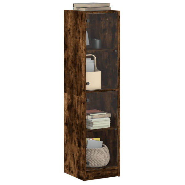 Räuchereichenschrank mit Glastüren Arvacska 35x37x142cm