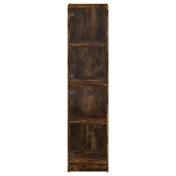 Räuchereichenschrank mit Glastüren Arvacska 35x37x142cm