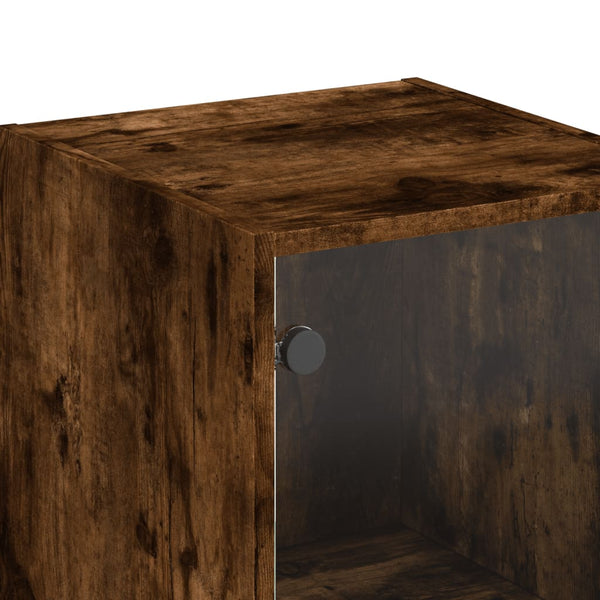 Räuchereichenschrank mit Glastüren Arvacska 35x37x142cm