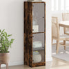 Räuchereichenschrank mit Glastüren Arvacska 35x37x142cm