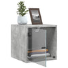 Nachttische Nicia betongrau 35x37x35cm (2 Stk.)