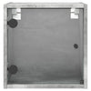 Nachttische Nicia betongrau 35x37x35cm (2 Stk.)