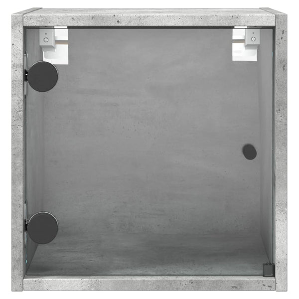 Nachttische Nicia betongrau 35x37x35cm (2 Stk.)