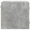 Nachttische Nicia betongrau 35x37x35cm (2 Stk.)