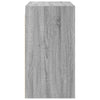 Grauer Hängeschrank Mitruca 68x37x68,5cm (mit Sonoma-Glastür)
