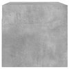 Betoninharmaa seinäkaapit Crystal 68,5x37x35cm (2 kpl)