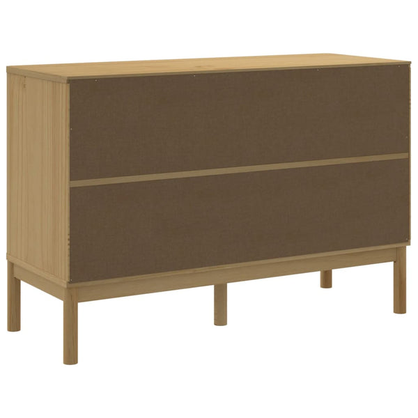 Kommode Vahanruskea floro Boboia (Kiefer)