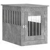 Betongraue Hundebox/Möbel Lebada 55x75x65cm (Holz)