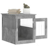 Betongraue Hundebox/Möbel Lebada 55x75x65cm (Holz)