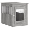 Graue Hundebox/Möbelstück Lebada 55x75x65cm (Holz)